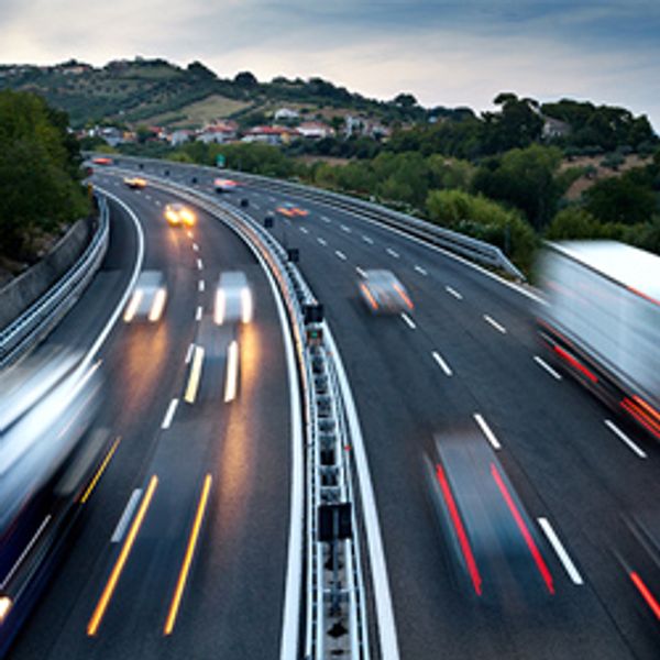 Busy Roadway