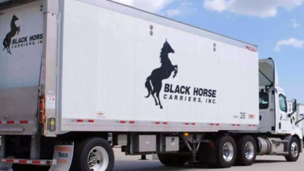 Black Horse Carriers Truck