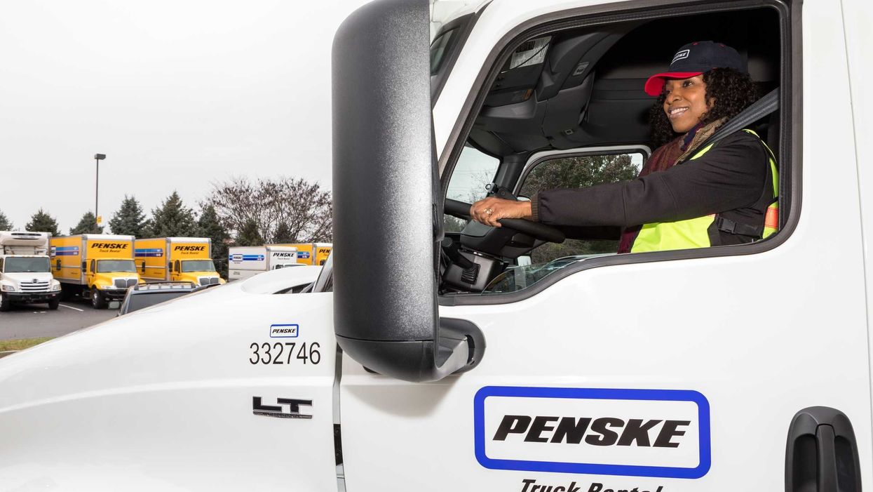 penske truck driver