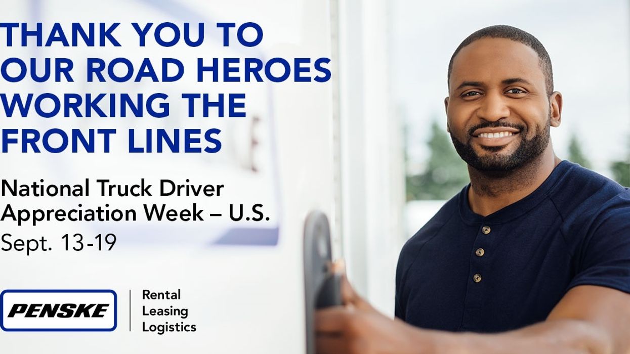 Penske Thanks U.S. Drivers During National Truck Driver Appreciation Week