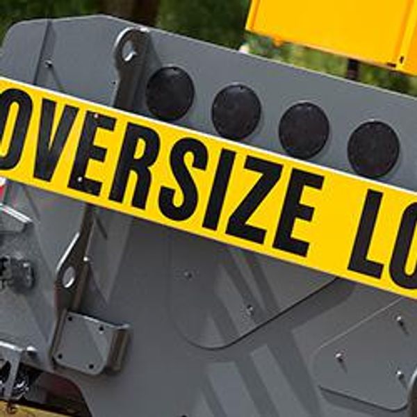 Oversize Load Caution Sign