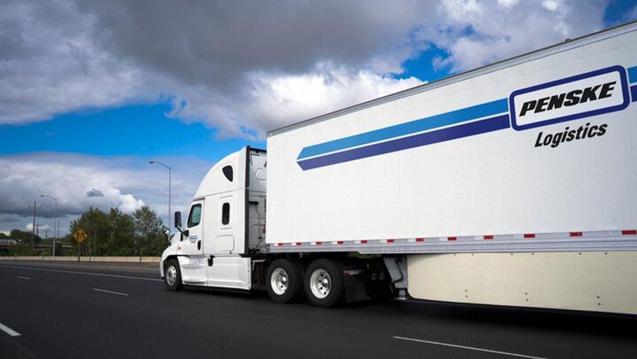 Penske Logistics Truck