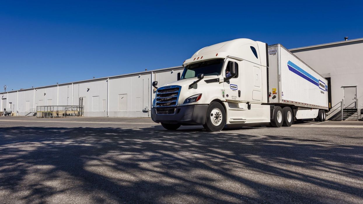 Penske Logistics Truck