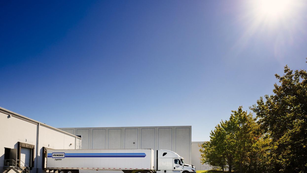 Penske Logistics Truck