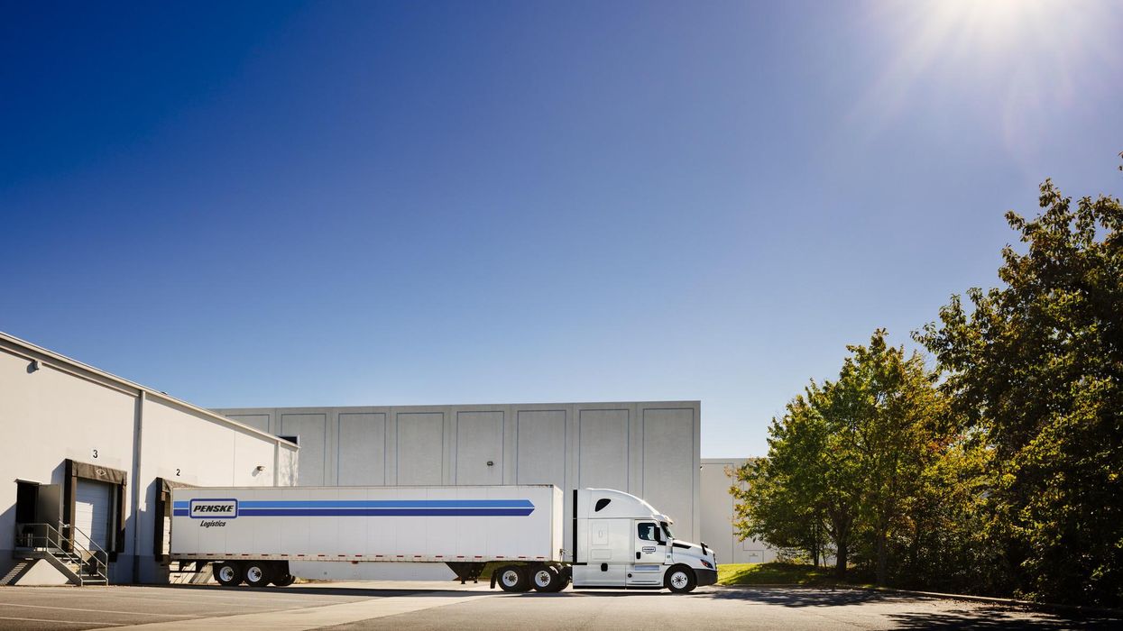 Penske Logistics Truck