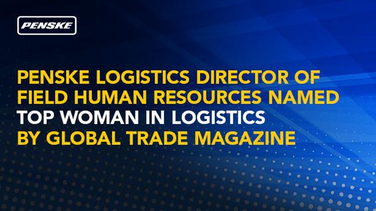 Penske Logistics’ Director of Field Human Resources Named Top Woman in Logistics by Global Trade Magazine