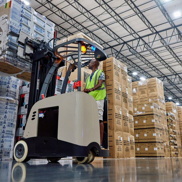 warehouse forklift