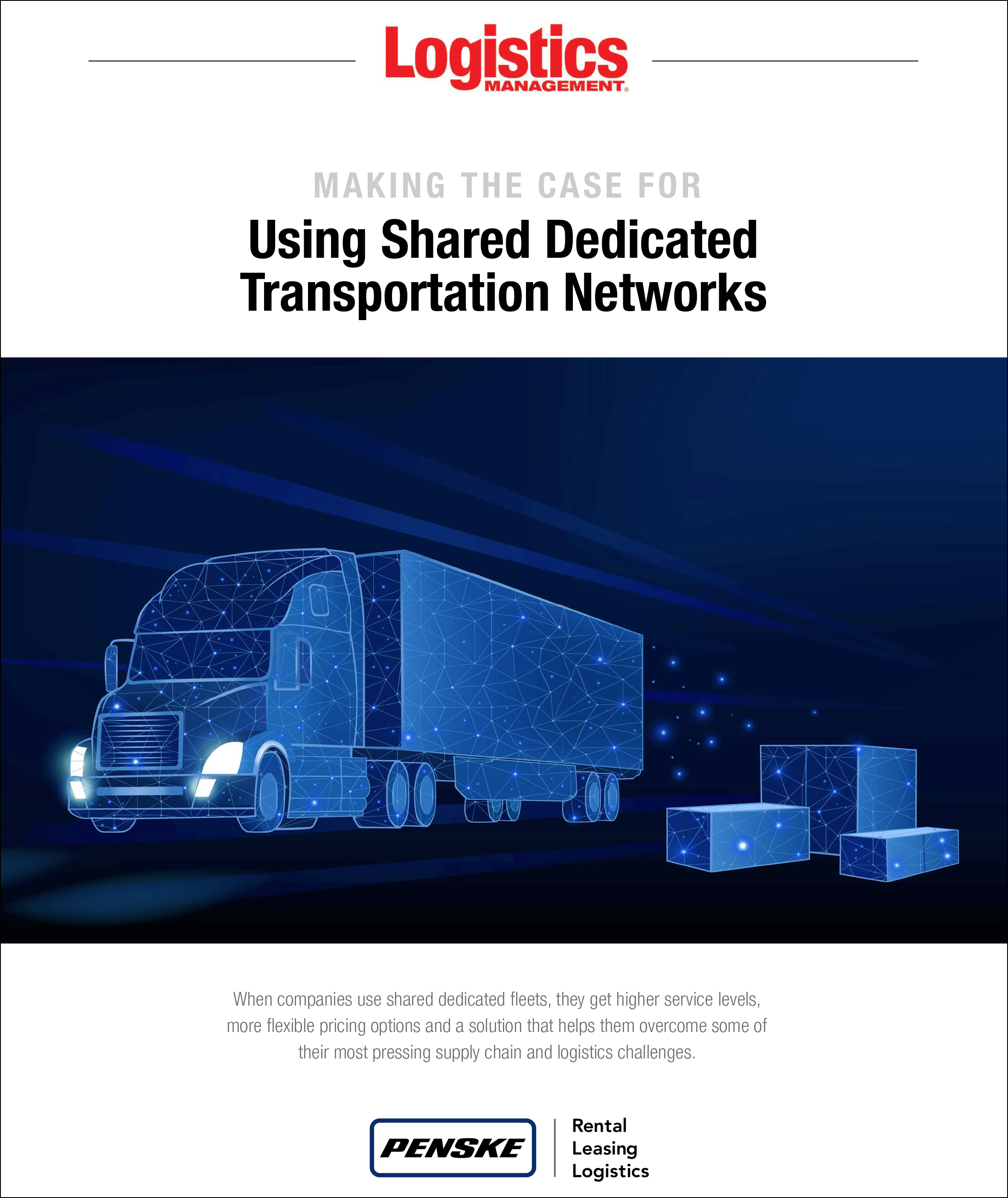 Making the Case for Using Shared Dedicated Transportation Networks