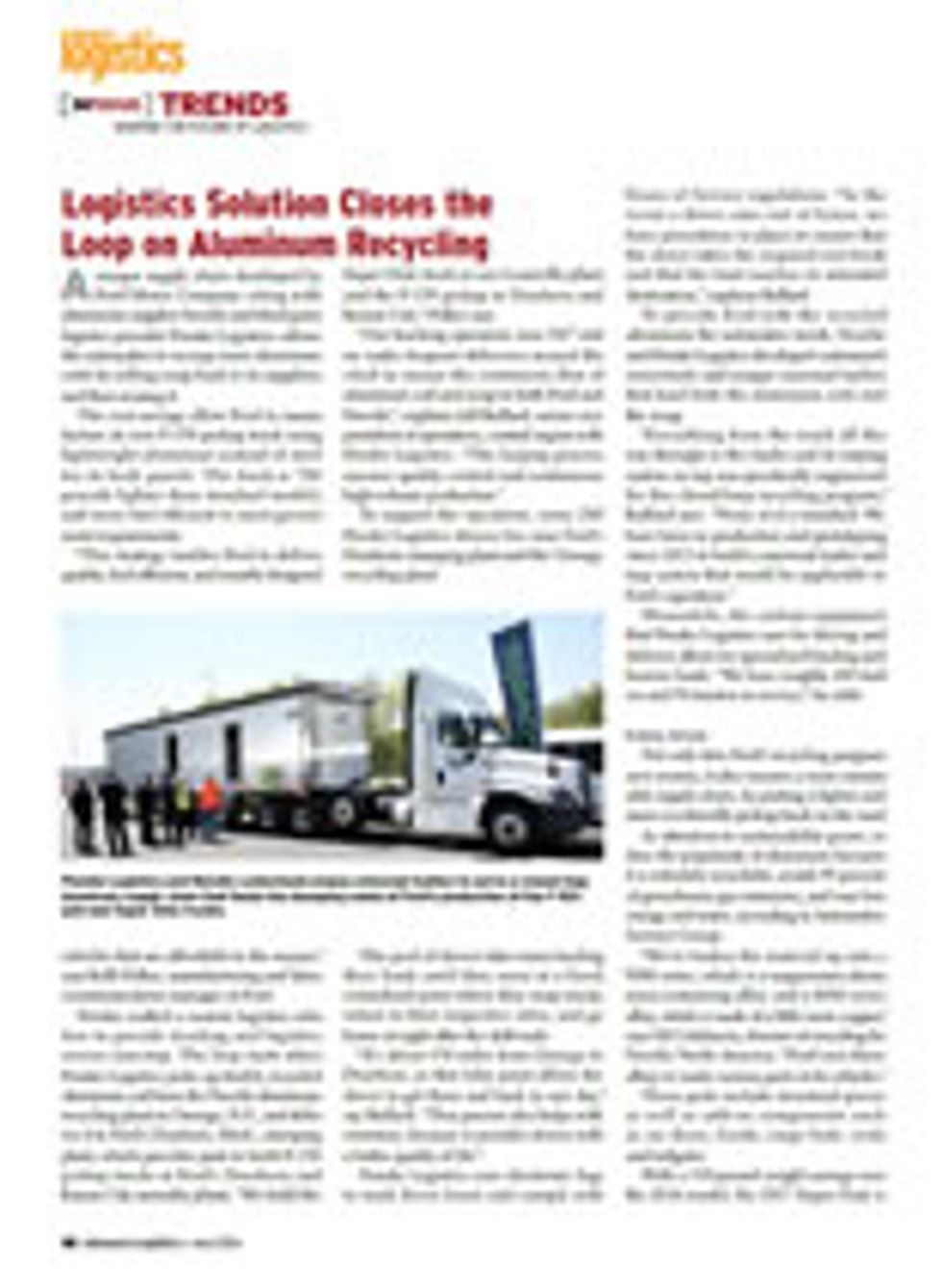 Ford Logistics Solutions Cover