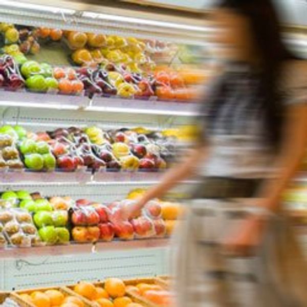 Grocery produce section