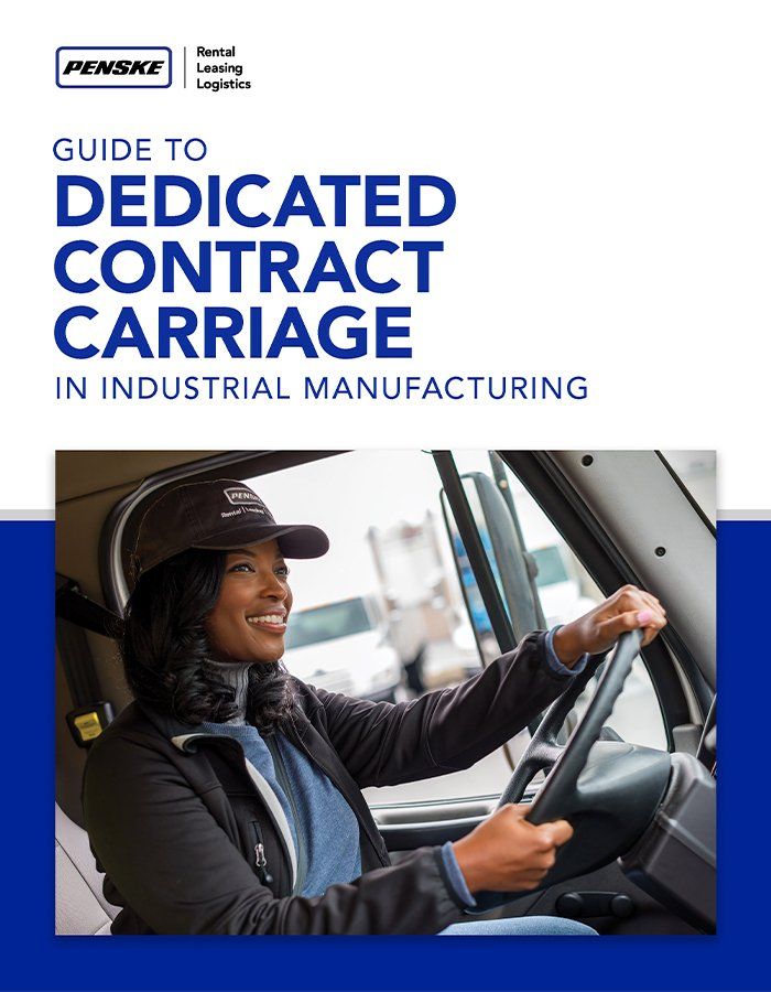 Guide to Dedicated Contract Carriage in the Manufacturing Industry Cover Page