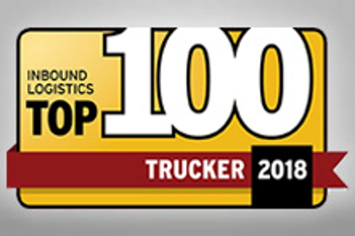 Penske Logistics Honored as Top 100 Trucker by Inbound Logistics Magazine