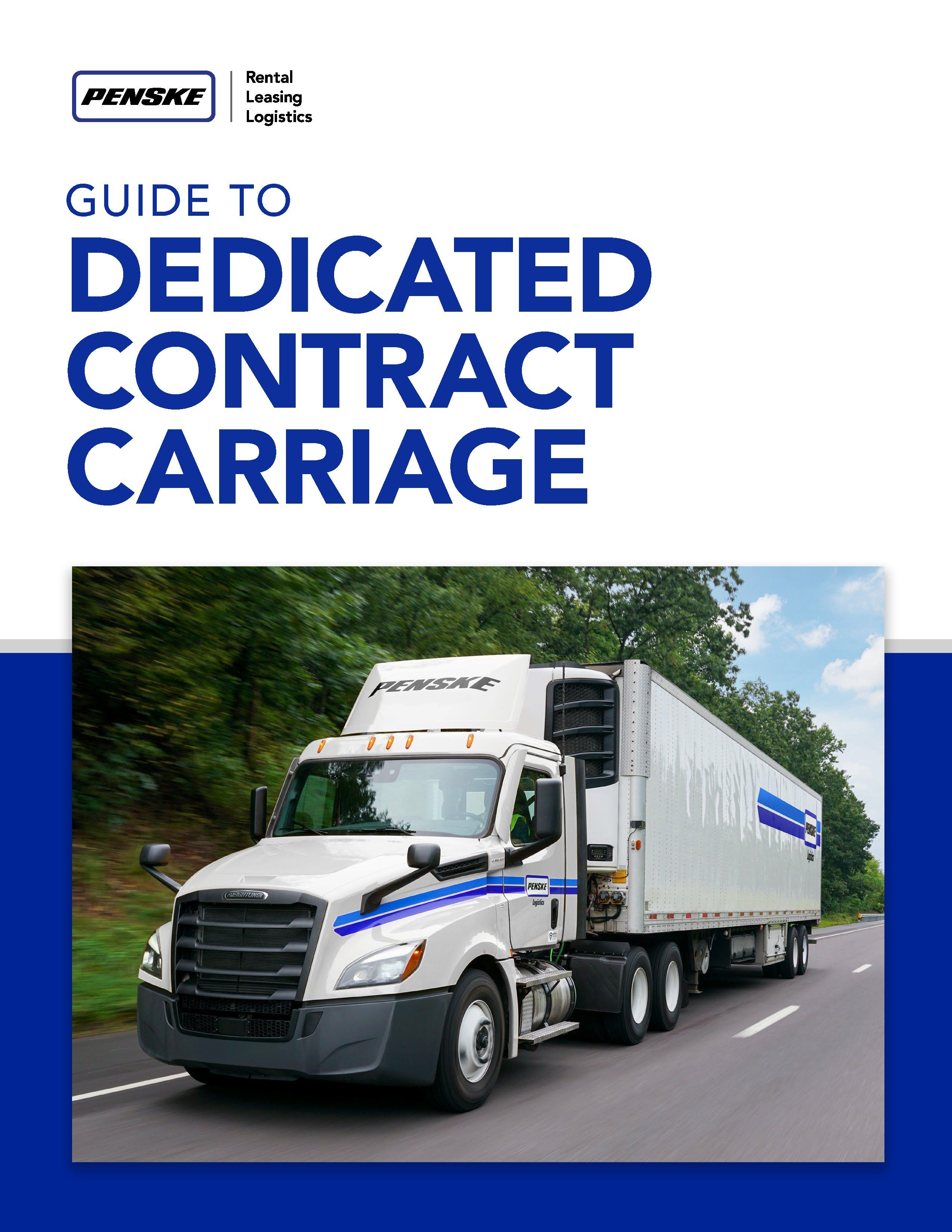 Read the Guide to Dedicated Contract Carriage