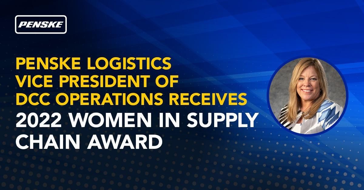 Jamie Rigot, vice president of dedicated contract carriage operations for Penske Logistics, has been named among the winners of Supply & Demand Chain Executive’s 2022 Women in Supply Chain Award. The award honors female supply chain leaders whose accomplishments and mentorship set a strong foundation for women at all levels of a company’s supply chain.