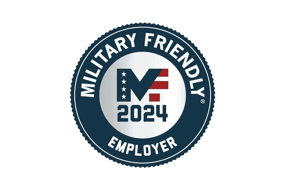 Military friendly employer 2024 award