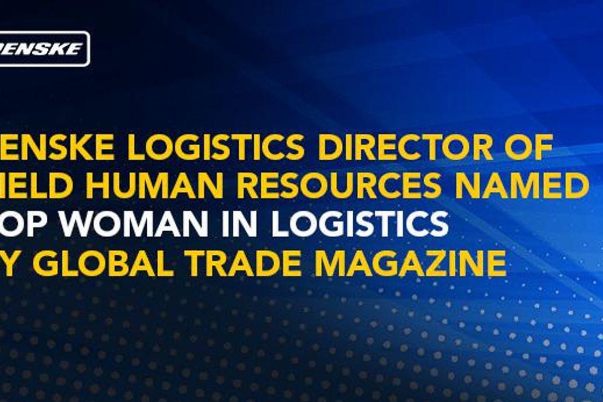 Penske Logistics’ Director of Field Human Resources Named Top Woman in Logistics by Global Trade Magazine