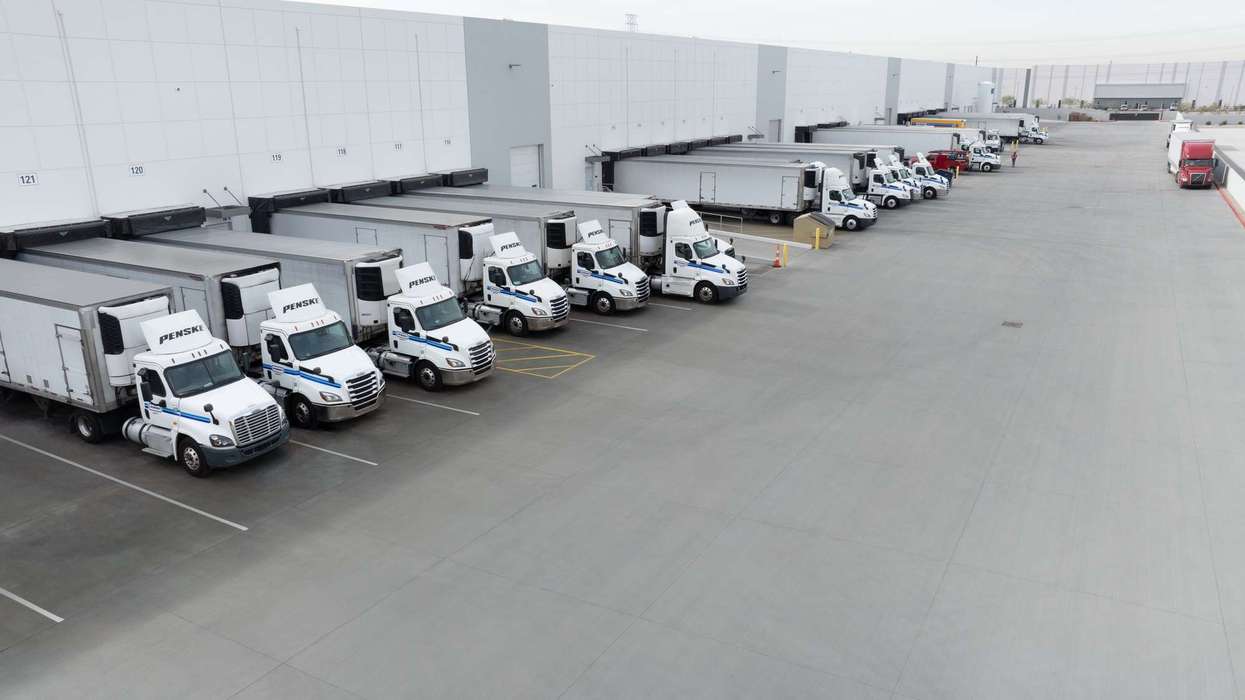 Penske Logistics honored its top supply chain management carriers during a recent ceremony at the Team Penske race headquarters in Mooresville, North Carolina.