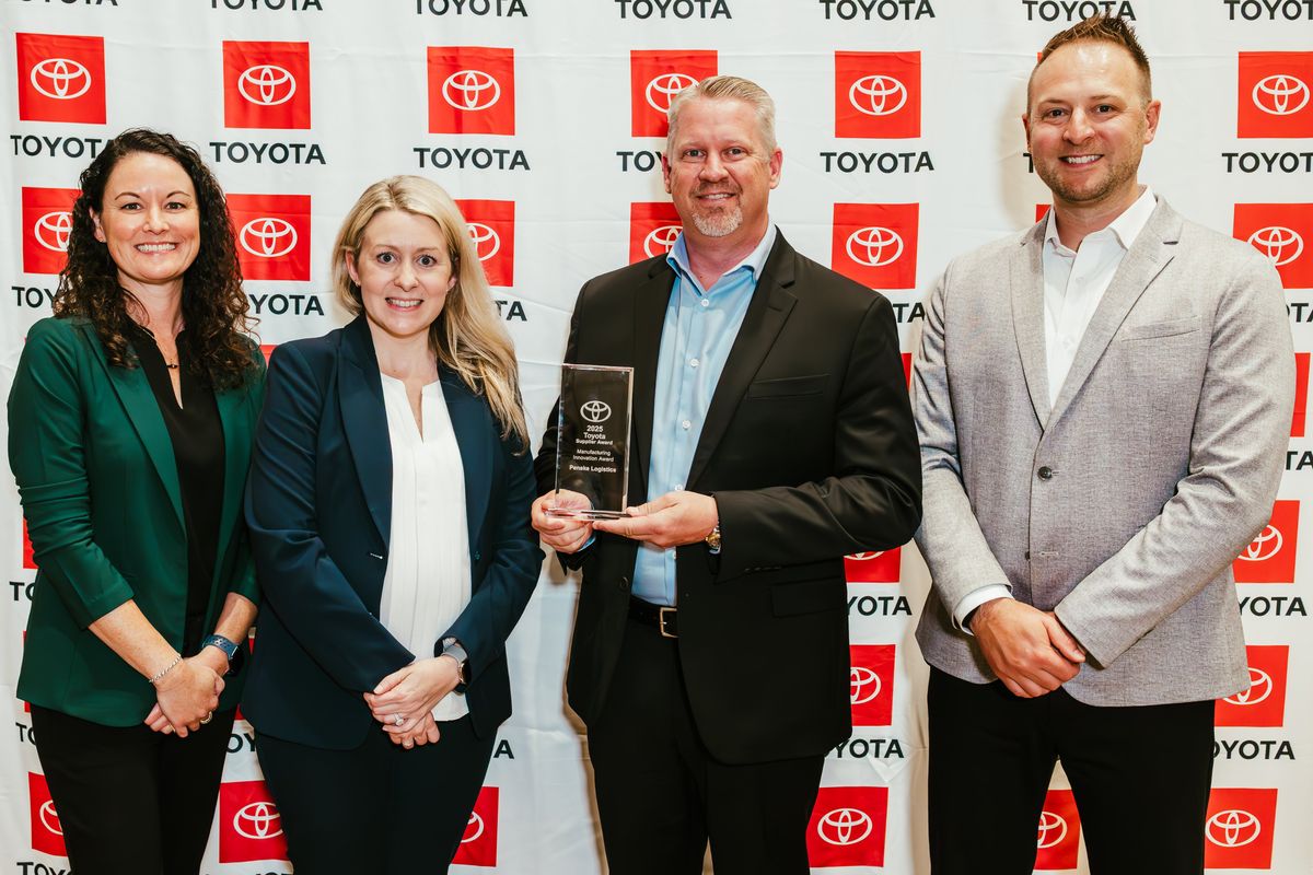 Penske Logistics is the recipient of a 2025 Manufacturing Innovation Award from Toyota North America.
