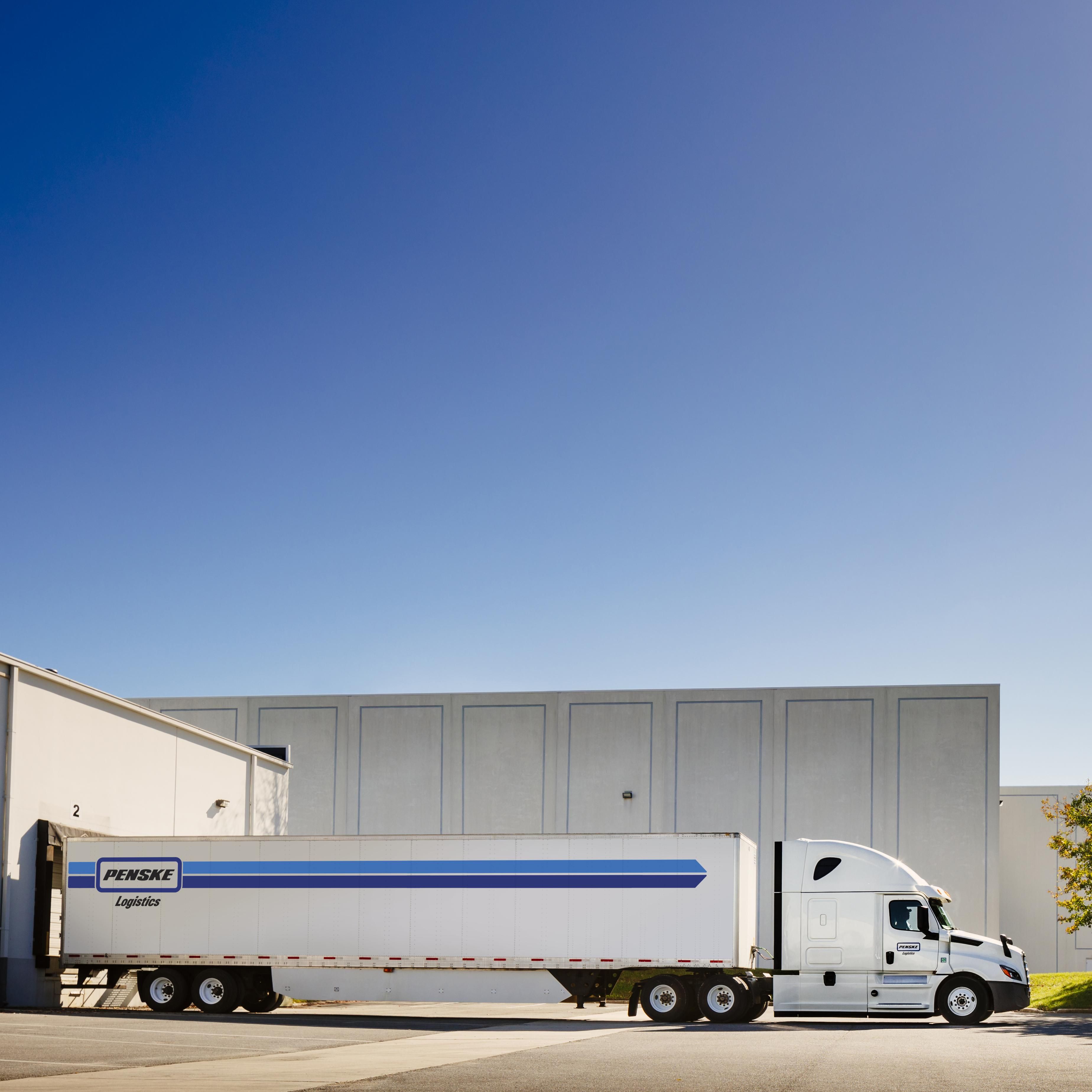 Penske Logistics Truck