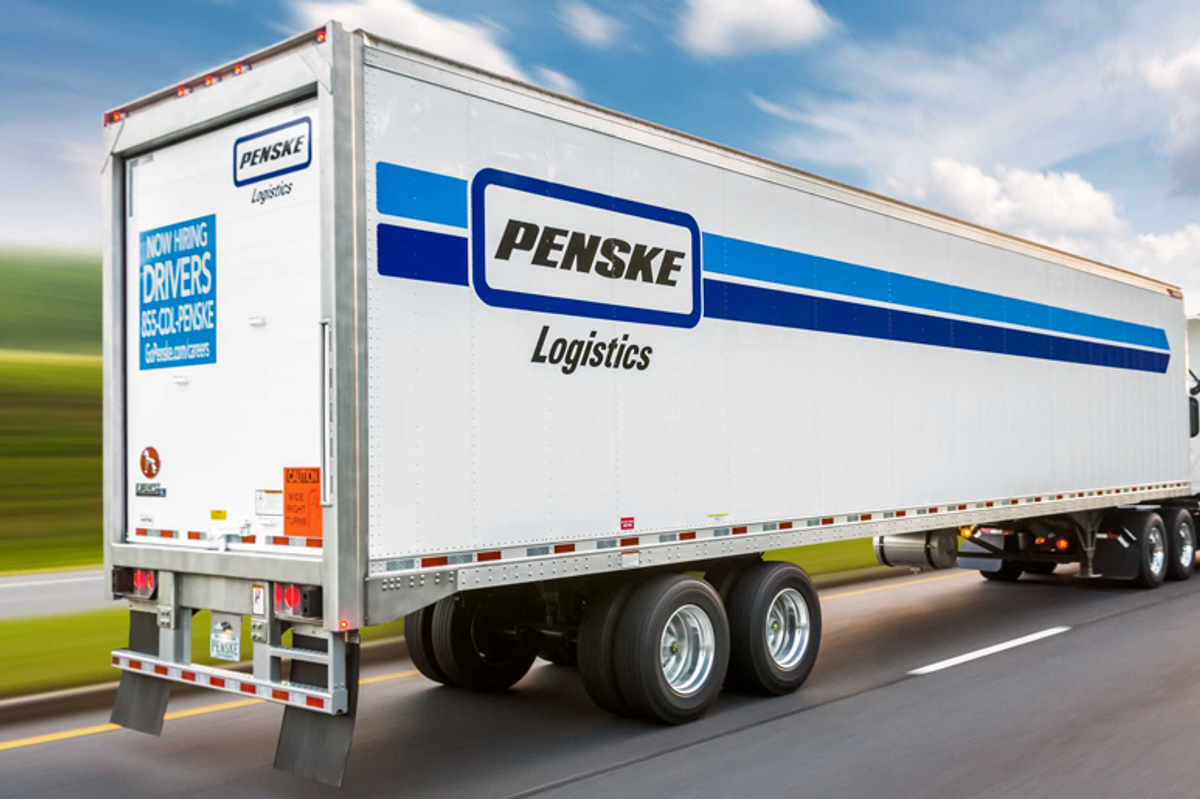 Penske Logistics Truck