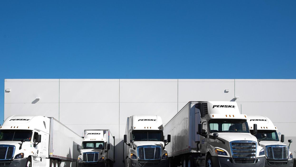 Penske Logistics Trucks